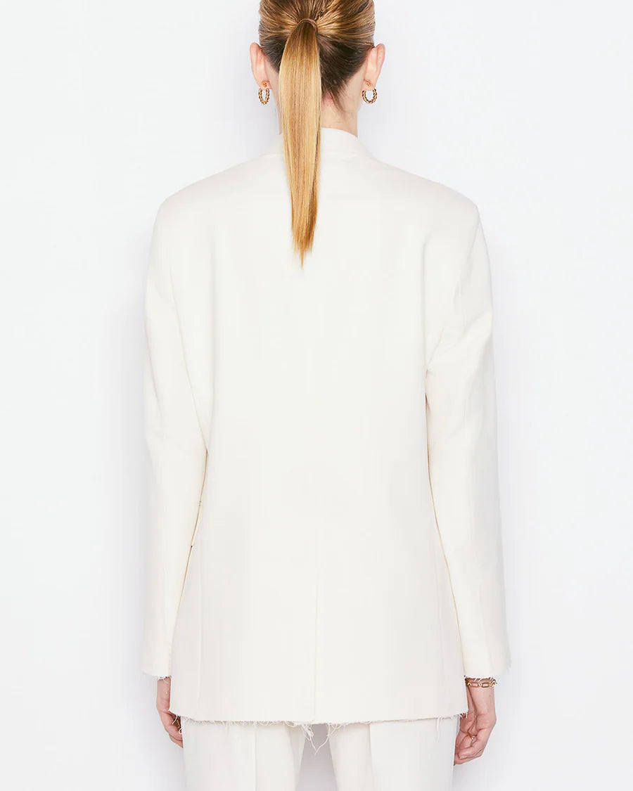 Frame Raw Edge Blazer