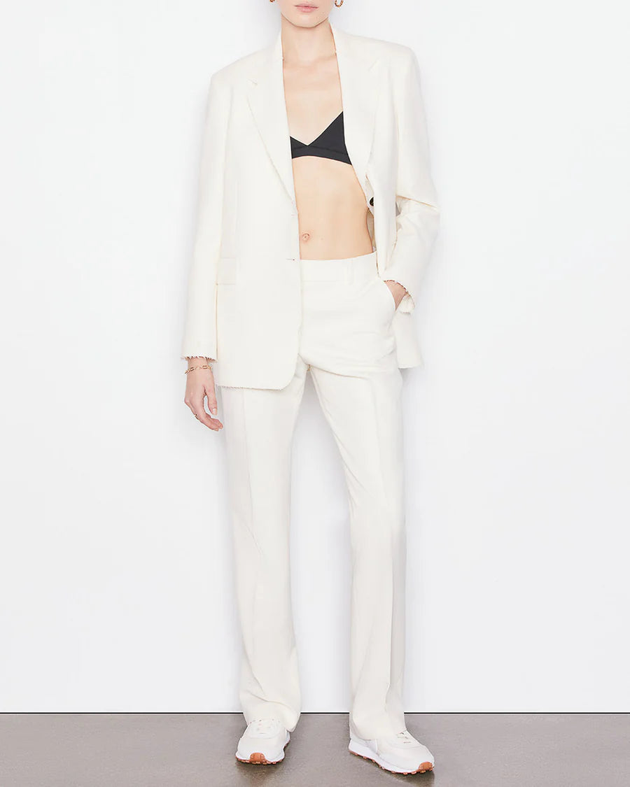 Frame Raw Edge Blazer